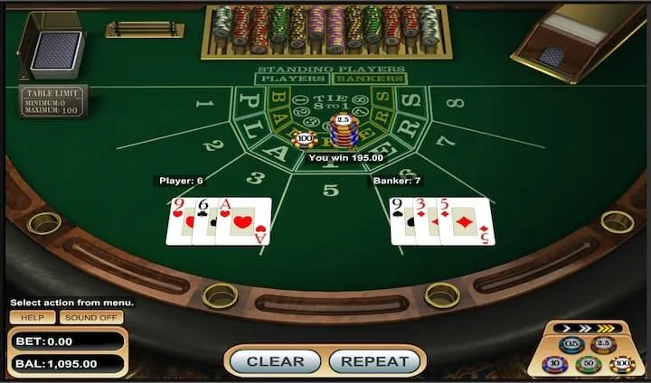 Hướng dẫn cách chơi Baccarat cho tân binh